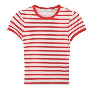 alice + olivia
Tess striped T-shirt